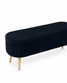 Lavice s úložným prostorem OSLO LINEN TOSCANO
