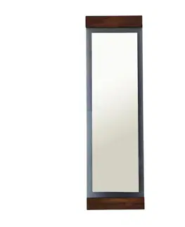 Stojací zrcadlo Murano - Walnut