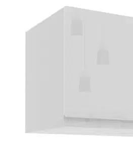 ArtExt Kuchyňská skříňka horní FLORENCE lesk | W4B 50 Barva korpusu: Grey