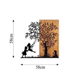 Dekorativní dřevěný doplněk na zeď The Tree And The Shaking Children