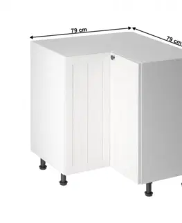 Spodní skříňka rohová PROVANCE D90N Tempo Kondela