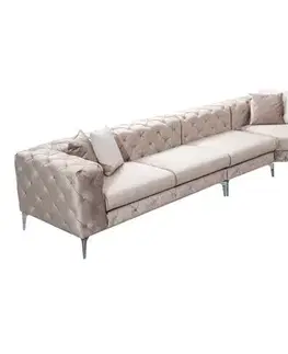 Rohová sedací souprava Como Corner Right - Beige
