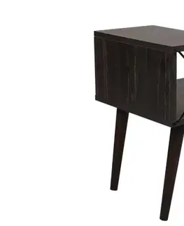Noční stolek Cross - Dark Brown