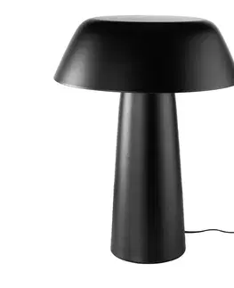 Estila Designová stolní lampa Vita Naturale černá 62cm