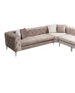 Rohová sedací souprava Como Corner Left - Beige