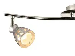 Stropní bodová lampa 3x50W GU10 chromovaná páska