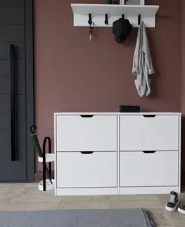Botník Duru Matte White