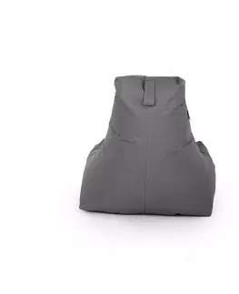 Sedací vak Large, tmavě šedá