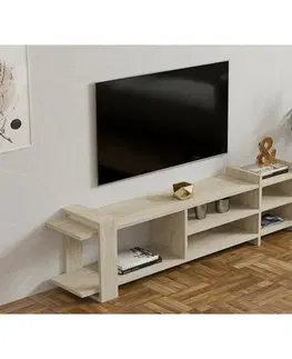 Televizní stolek Zeyna Travertine