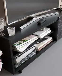 TV stolek Valantina - Black