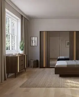 ArtLas Komoda MAARO 2D s LED osvětlením