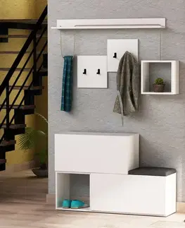 Předsíňová stěna Holdon - White
