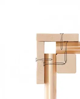 Dřevěný zahradní domek AMBERG 5 Lanitplast