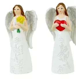 PROHOME - Anděl se srdcem 8,5x4cm různé druhy