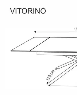 Rozkládací jídelní stůl VITORINO Halmar