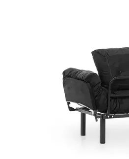 Křeslo ušák Nitta Single - Black