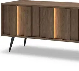 ArtLas TV stolek MAARO 183/4D s LED osvětlením