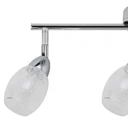 LED stropní lampa SMD 58cm RICO CHROM