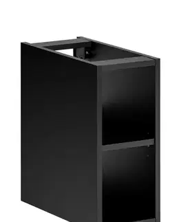 ArtCom Regál do koupelny SANTA FE Black 81-01
