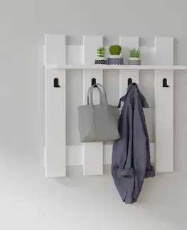 Nástěnný věšák Carina White