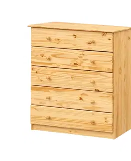 Komoda 5 zásuvek 823 lakovaná