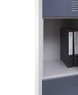 Kancelářská uzamykatelná skříňka T163