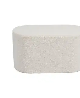 Taburet SOFT Capsule, bílá