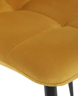 Sada jídelních židlí CT-281 YEL4, 4 ks