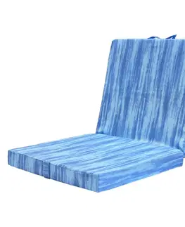 Skládací matrace THOMMY 60x190 modrá