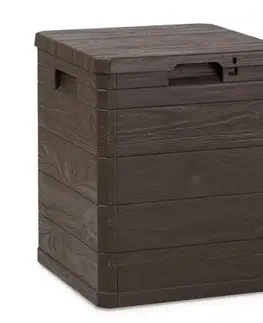 Úložný box na polstry Woody hnědá, 90 l