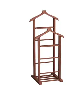 Valet Stand Beta Double - Walnut