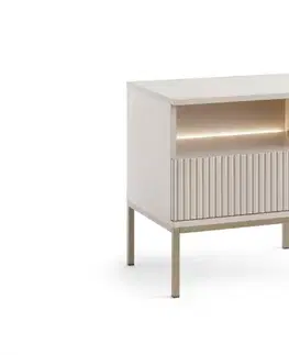 ArtPS Noční stolek INTENSO S54 | cashmere