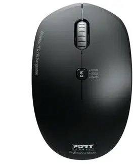 PORT CONNECT bezdrátová myš COMBO PRO, černá