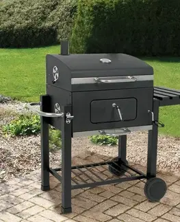 Avenberg Multifunkční gril s udírnou Volcano Bull, 63 x 106 x 99 cm