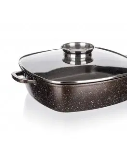 Banquet Pekáč s nepřilnavým povrchem PREMIUM Dark Brown 28 x 28 x 8 cm
