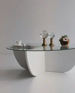 Konferenční stolek Lily - White