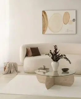 Konferenční stolek Hima Travertine
