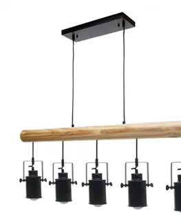 Závěsná lampa Dekorhome