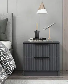Noční stolek Kale Plus Anthracite