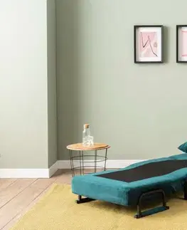 Rozkládací křeslo Sento Single - Petrol Green