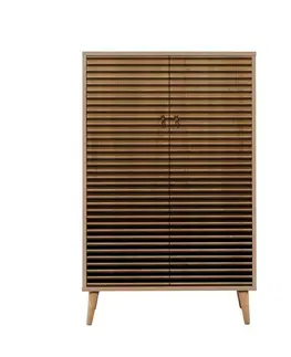 Skříňka Mega Sonoma Oak Stripes I