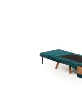 Rozkládací křeslo Cosmo Single - Petrol Green