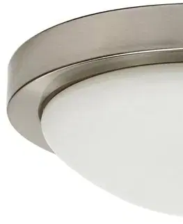 Stropní lampa Roda E27, niklová