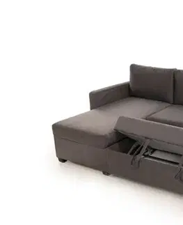 Rohová rozkládací pohovka Kado - Grey
