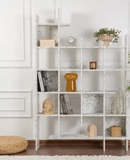 Knihovna Manco - Carrara Marble