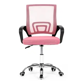 Autronic KA-L103 PINK Kancelářská židle