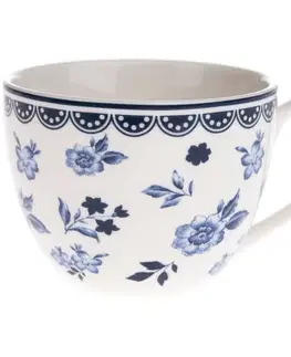 4dílná sada porcelánových šálků Floral, 90 ml