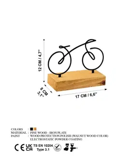 Dekorativní předmět Velo - Black