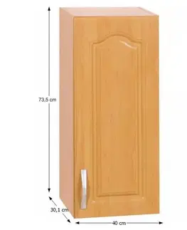 Horní skříňka LORA MDF NEW KLASIK W40/735 Kondela