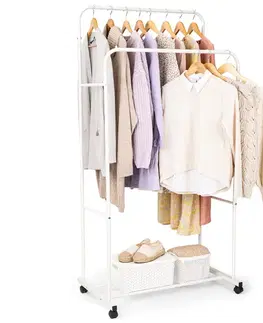 4Home Věšák na oblečení na kolečkách Garment